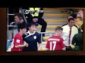 Craig Bellamy pours water over the referee