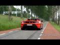 Ferrari Scuderia Spider 16M accelerate + sound!! 1080p HD