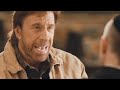 Dennis Kleinsmith wi/ Chuck Norris in 'The Cutter'
