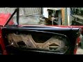 (step 1) 1967-68 Ford Mustang Fastback 1pc door glass kit ( ...