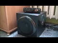 Logitech z906 bass test