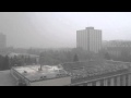 Hail storm destroys roof on University of Calgary greenhouse (original video)