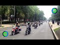 Harley Davidson festeja en México con rodada su 110 aniversario