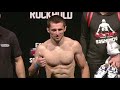 UFC on FX 8: Belfort vs Rockhold Official Weigh-In