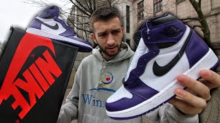 DO NOT BUY the AIR JORDAN 1 COURT PURPLE REVIEW