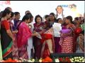 Gift Presentation by CM Kiran Kumar Reddy - Bangaru Thalli Pathakam event