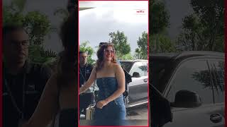 पति Deepak Chauhan के साथ Mumbai Airport पहुंची Arti Singh
