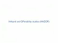 Reliability 5 - RCA, FMEA, HAZOP