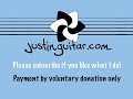 Sultans Of Swing - Dire Straits #1of4 (Songs Guitar Lesson ST-322) How to play