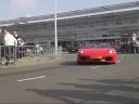3x Ferrari F430 Fast acceleration!! Awesome sound!