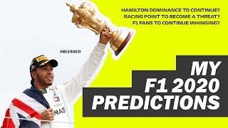 My F1 2020 Season Predictions