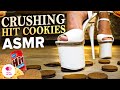 ASMR  Crushing Hit Cookies with High Heels 4K