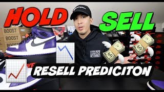 HOLD OR SELL JORDAN 1 COURT PURPLE | RESELL PREDICITION