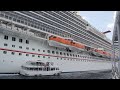 Tender from Grand Cayman to the Carnival Magic cruise ship