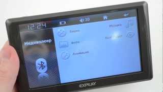 Видеообзор навигатора Explay GPS PN-955 и 965