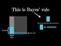 Bayes theorem, the geometry of changing beliefs -  3Blue1Brown 2019