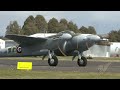 WW2 Mosquito fighter-bomber at low level