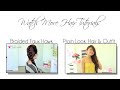 Upside Down French Braid Hair Bow + Sock Bun Updo Hair Tutorial - Bebexo