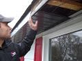 Installing Rafter Vents in Soffits