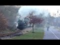 The Polar Express steams into Portland, Maine