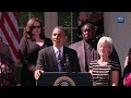 President Obama Delivers a Statement on the Government Shutdown