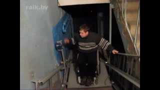 Подъёмник лестничный с механическим приводом