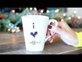 DIY Coffee Mugs ❄ #DIYDecember Day 9