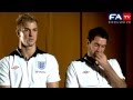 Joe Hart & Scott Carson ahead of Montenegro | Montenegro v England 07/10/11