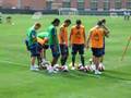 Robben training @ UCLA