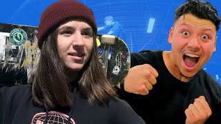 GABE VS HALEY ISAAK | QUARANTINE GAME OF SKATE ROUND 1