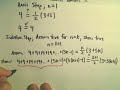Proof by Induction - Example 1