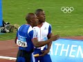Team GB surprise and take gold - 4x100m Men's Relay - Athens 2004 Olympic Games