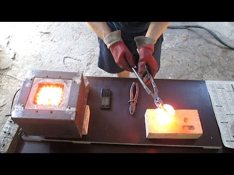Муфельная для золота своими руками