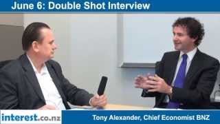 Double Shot Interview with Tony Alexander, Chief Economist BNZ