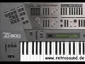 Roland JD-800 Synthesizer part1