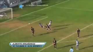 Amazing rabona assist