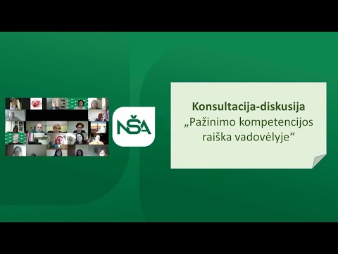 Nacionalinė švietimo agentūra. Konsultacija-diskusija „Pažinimo kompetencijos raiška vadovėlyje“