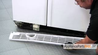 WHIRLPOOL REFRIGERATOR WHITE TOE GRILLE 2254313 