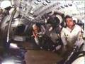 Apollo 10 crew enjoy with zero gravity