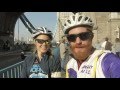 Sean Conway & Challenge Sophie cycle to Paris in 24 hours - 2014
