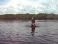 Swimming with your horse on our Wetlands Riding Tour in Cosiguina
