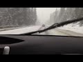 Snow on Snoqualmie Pass - April 6, 2013