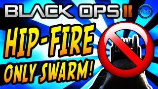 "HIP-FIRE ONLY SWARM!" - Ali-A's Black Ops 2 Challenges! #2 - (COD BO2 Multiplayer Gameplay)