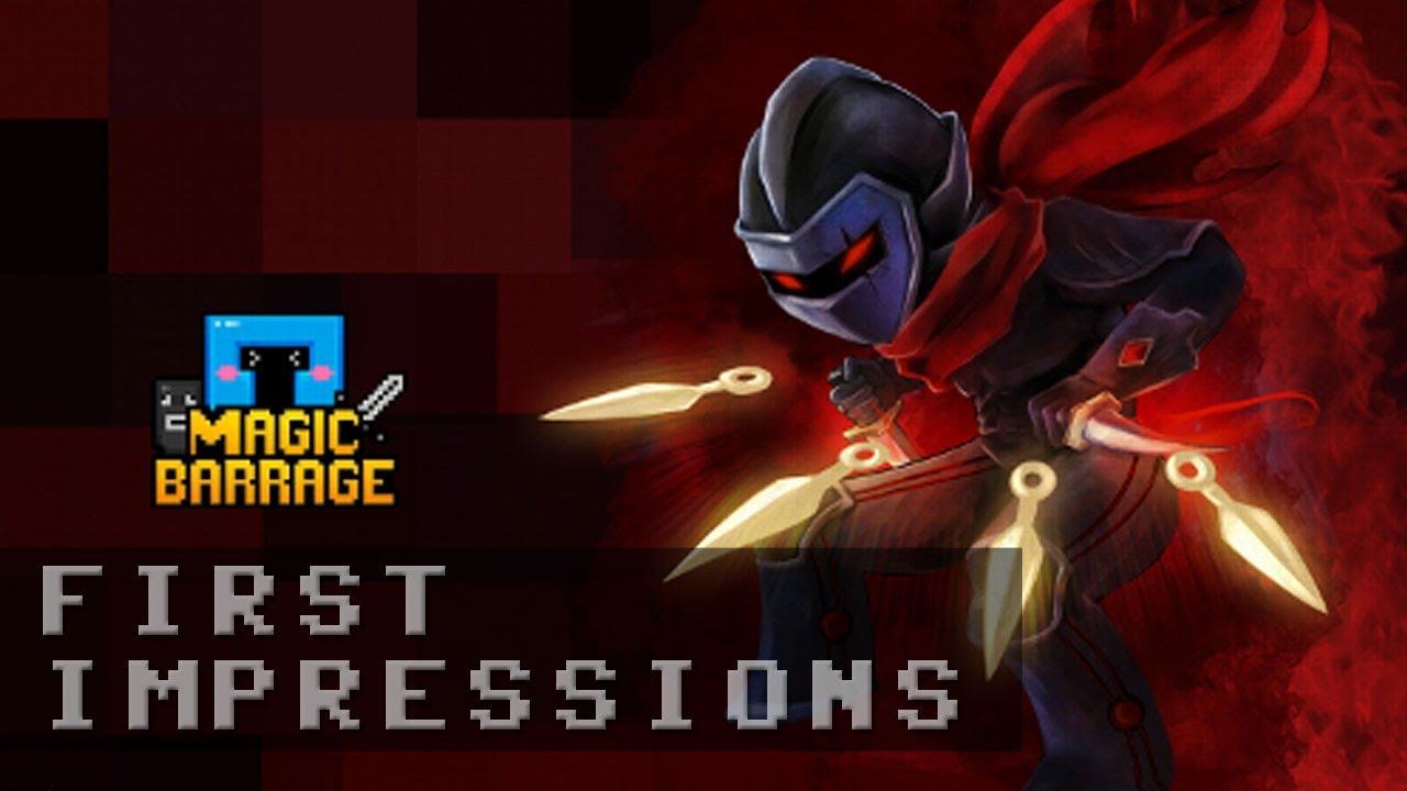 Magic Barrage Gameplay | First Impressions HD