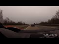 2x Lamborghini Gallardo Racing on Autobahn!! - 1080p HD