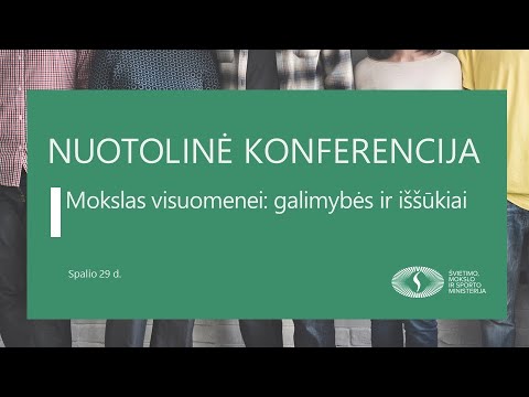 Konferencija „Mokslas visuomenei: galimybės ir iššūkiai“