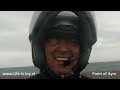 Isle of man TT week Mountain course crash Mad Sunday Purple Helmets Grandstand Bungalow submusic