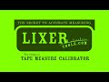 Lixer Tape Measure Calibration Tool