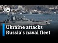 Ukraine claims fighter jets have destroyed a large Russian warship in Crimea - DW News 2023