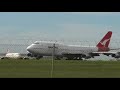 Various Aircraft taking off from Melbourne Airport